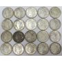 1921 Morgan silver dollar roll 20 coins  VF to EF