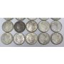 1921 Morgan silver dollar roll 20 coins  VF to EF