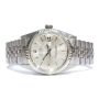 1966 Rolex Datejust mens watch stainless steel 18k pie pan dial 