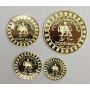 1971 Empire of Iran Gold & Silver 9-coin proof set 
