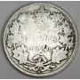 1880 H  Canada 25 cents Narrow-0  AG