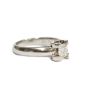 .53 carat Diamond solitaire ring clarity SI-2 color G 18k wg 