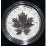 2013 Canada 9999 Silver Maple Leaf RCMINT 25th  year set  COA