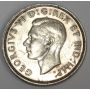 1947 pointed 7 dot Canada silver $1 dollar EF45+