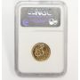 1984 Isle of Man 1/4 oz Angel gold coin NGC PF69 