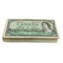 1954-1973 100x Canada $1 dollar banknotes circulated