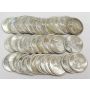 40x 1968 Canada silver 25 cents all 40 coins 