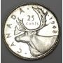 1948 Canada 25 cents AU50+