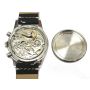 Wittnauer Watch 6002/5 3 Register Stainless Steel Chronograph Valjoux 72 