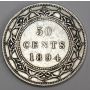 1894 Newfoundland 50 cents VF25