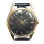 Zenith wrist watch circa 1960 cal-120  18J black tropicalized dial 