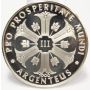 1960 Argenteus III Ducat silver coin OLYMPIA ROMA by Werner Graul 