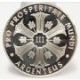 1965 Argenteus III Ducat silver coin HAMBURGUM by Werner Graul 