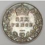1902 Great Britain 6 pence AU50