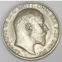 1902 Great Britain Florin 2 Shillings silver coin PRF63