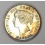 1899 Canada 5 cents silver coin Choice AU58 