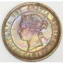 1881H Canada large cent AU50