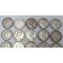 20x Canada semi key 50 cents silver coins 