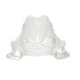 Lalique Paris France Gregoir Toad Frog Frosted Clear Crystal Sculpture
