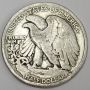 1916 D Walking Liberty silver Half Dollar G/VG