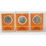 3x 1969 Franklin Mint $1 Proof Gaming Tokens 