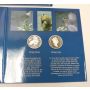 1995 Canada 4 Silver 50 Cent coins on the Wing RCM set