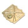 Revelstoke BC Gun Club 1908-1909 10Kt solid gold medal/badge 