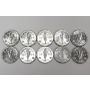 10x 1944 Canada 5 Cents Victory nickels all Choice UNC MS63 or better