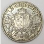 1917 Norway 2 Kroner silver coin