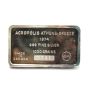 .999 1000 grains silver bar Acropolis Athens serial#43 Jacques Cartier Mint 1974