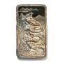.999 1000 grains silver bar Corcovado Statue of Christ s#43 J.Cartier Mint 1974