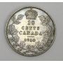 1910 Canada 10 cents EF/AU