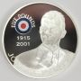 2008 St Helena Ascension £5 coin .925 RAF JOHNNIE JOHNSON 