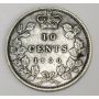 1900 Canada 10 cents VF30