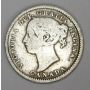 1891 Canada 10 cents 22 leaves VG8