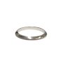 Tiffany & Co. Simple Wedding Band Ring in Platinum Pt 950 