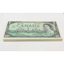 50x 1867 1967 Canada $1 banknotes AU58-UNC63
