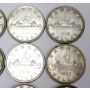 1935 & 1936 Canada silver dollars 20 coins 10 of each date