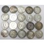 20x 1949 Canada silver dollars all nice 20 coins 