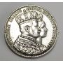 1861 Prussia Coronation pin on .900 silver thaler 