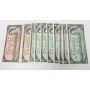 $50 face value Canada banknotes 1954 1967 1973 $1 $2 $5 $10
