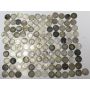 126x Canada 5 cents silver coins 1871 to 1920 126-coins