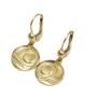 Northwest Coast 14K solid gold earrings RAVEN 