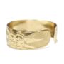 Northwest Coast 14K solid gold bracelet RAVEN & SUN 