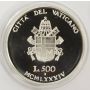 1984 R Vatican City 500 lire silver coin 