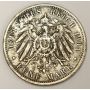 1904 Germany Baden 5 Mark silver coin VF20