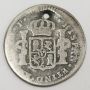 1773 Guatemala 1 real silver coin small hole