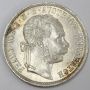 Austria 1 Florin 1879 silver coin UNC MS62