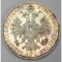 Austria 1 Florin 1861 A silver coin AU55