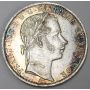 Austria 1 Florin 1861 A silver coin AU55